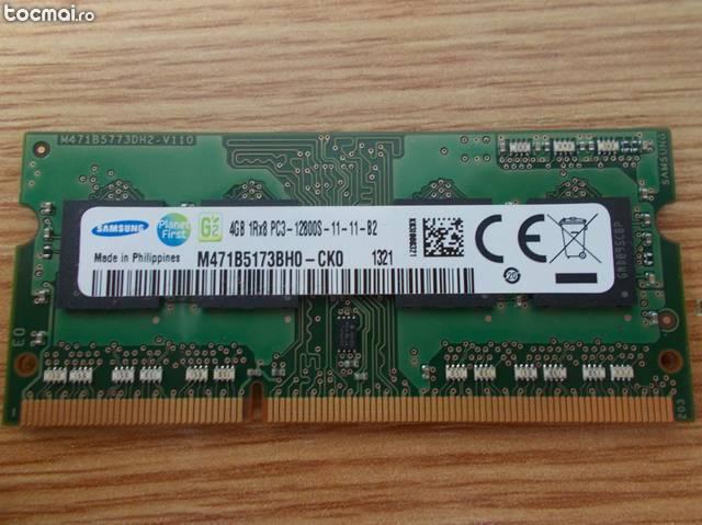 Memorie laptop DDR3, 4GB, PC3- 12800