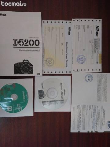 Nikon d5200 kit 18- 55
