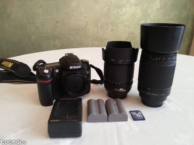 Nikon D80 + Nikkor 18- 135mm + Nikkor 70- 300mm