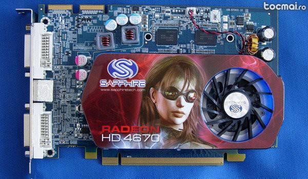 Placa video Sapphire HD 4670 512mb pci- e