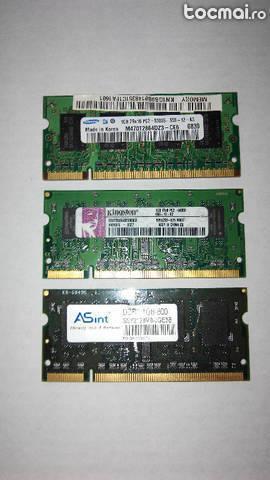 Placute ddr2 RAM laptop 1gb
