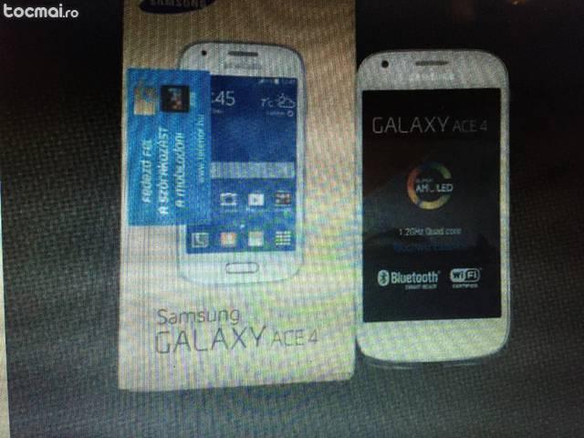 Samsung Galaxy Ace 4, alb, nou!