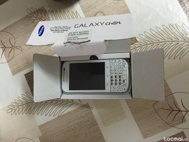 Samsung Galaxy Chat b5230, alb, ca nou