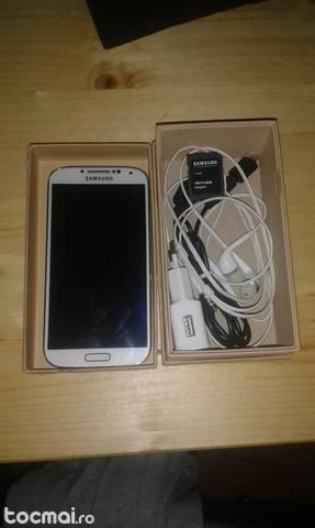 Samsung Galaxy S4 4G Alb 9. 7/ 10 ( Full accesorii )