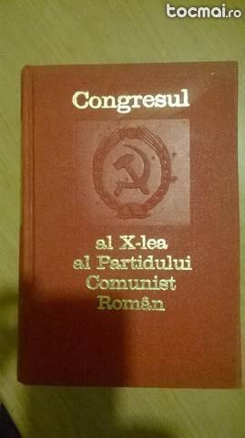Congresele comuniste, carti