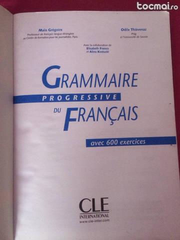 Grammaire progressive du francais CLE avec des corriges