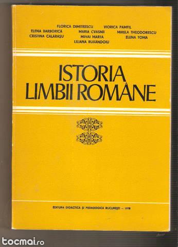 Istoria Limbii Romane- Florica Dumitrescu