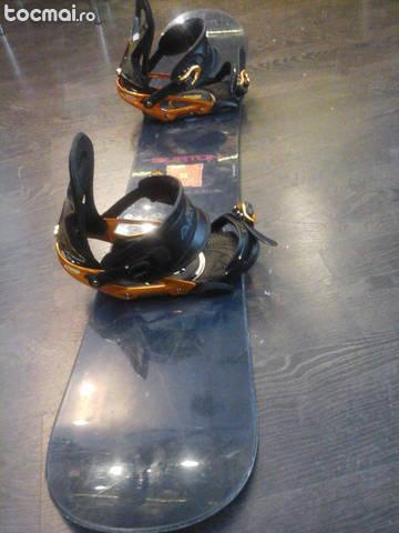 Snowboard burton cu legaturi atomic 156 cm
