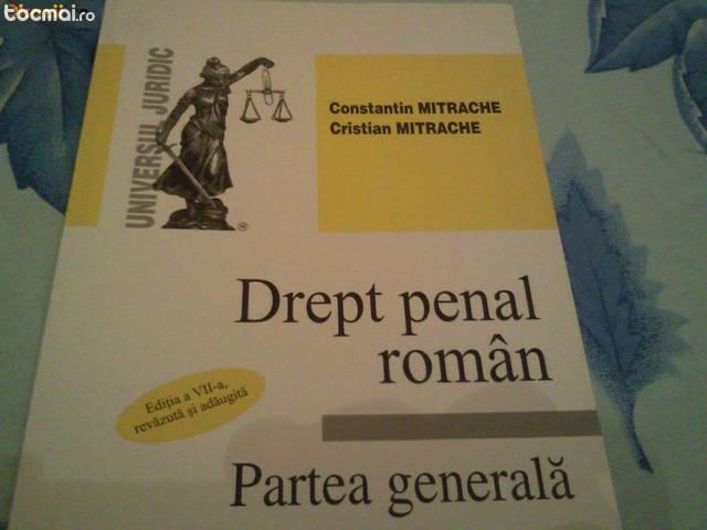 Tratat Drept penal roman - pe vechiul cod penal
