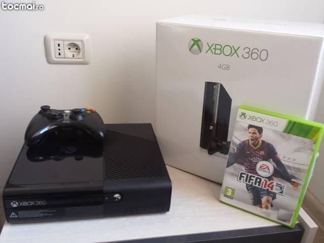 Xbox 360 4gb Slim (cutie originala) + Fifa 14 cadou !!!