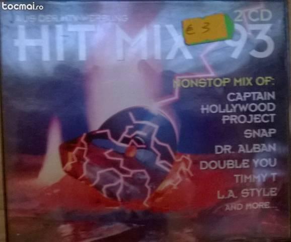 CD muzica Hit mix 92, 2 CD
