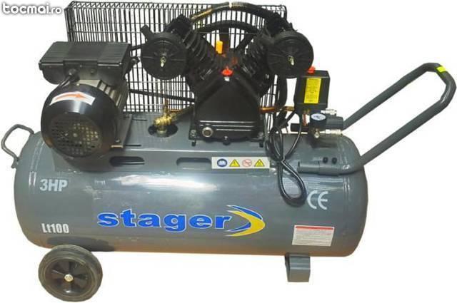 Compresor de aer Stager HM V 0. 25/ 100