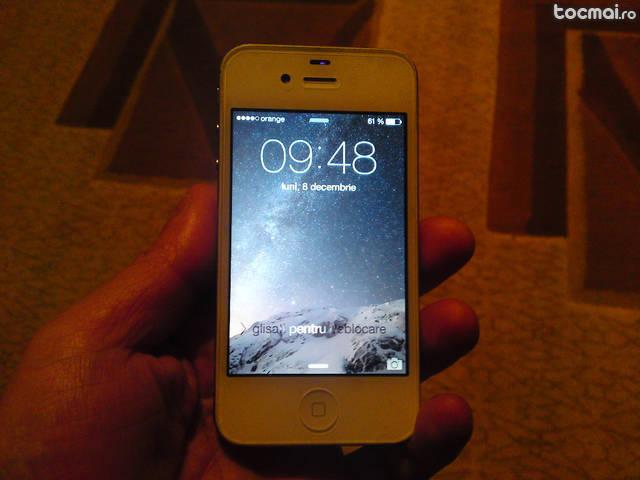 iPhone 4S Alb Decodat R- SIM
