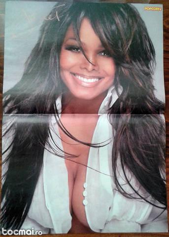 Poster cu doua fete Janet Jackson/ Bliss 41 x 28 cm