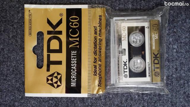 TDK MC60 Microcaseta pentru Reportofon