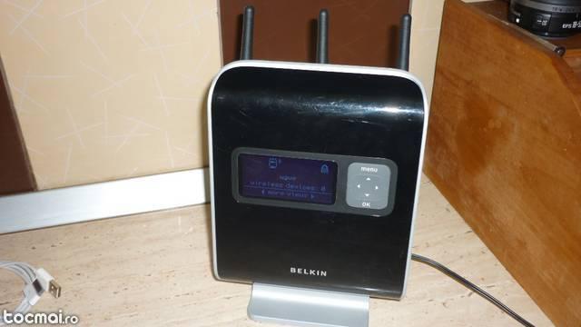Belkin N1 Vision 300 Mbps 4- Port Gigabit Wireless N Router