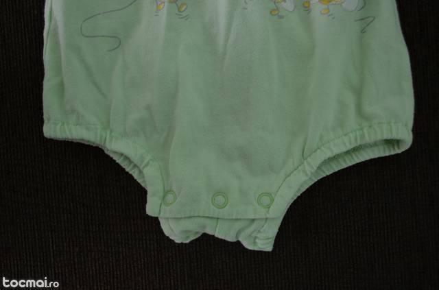 body tricou verde fistic, Prenatal, 0- 3 luni