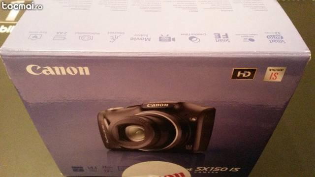 Camera Canon PowerShot SX150is Full Box 16GB