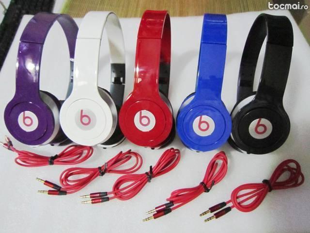 Casti Monster Beats by Dr Dre Solo HD Red