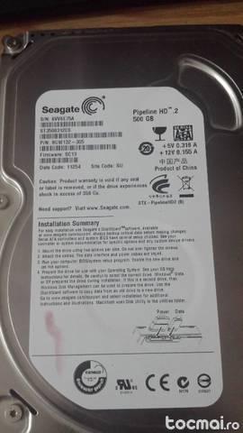 HDD Seagate Barracuda ES 750GB si Seagate Pipeline HD 500GB