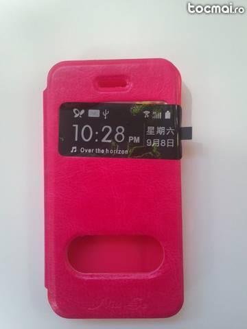 Husa flip cover s view * iphone 4 , 4s