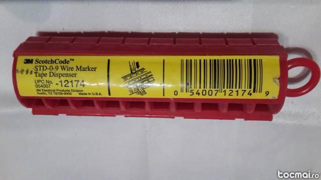 Marcator cabluri 3m scotch wire marker