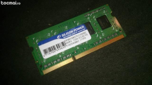 Memorie 1 gb DDR3 1333 laptop