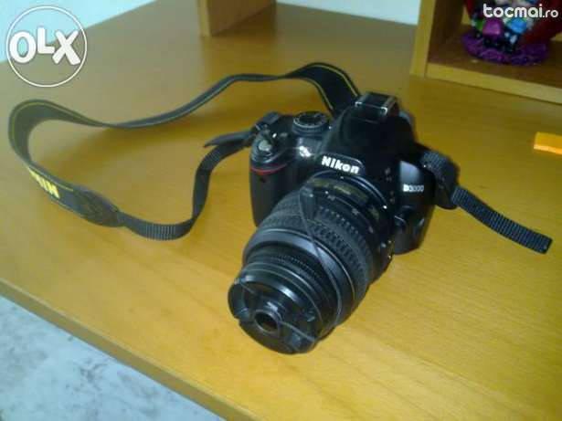 Nikon d3000 kit AF- s 18- 55mm