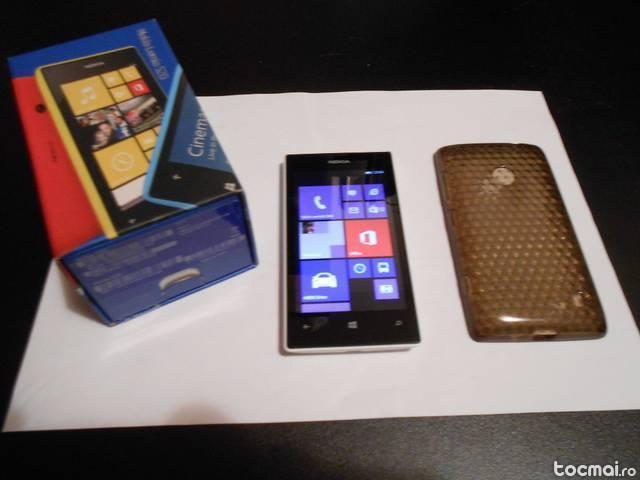 Nokia Lumia 520 , alb , Liber, cutie , accesorii