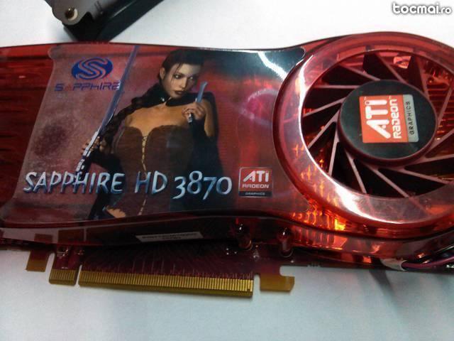 Placa video Sapphire ATI Radeon HD3870 512MB DDR4 256- bit