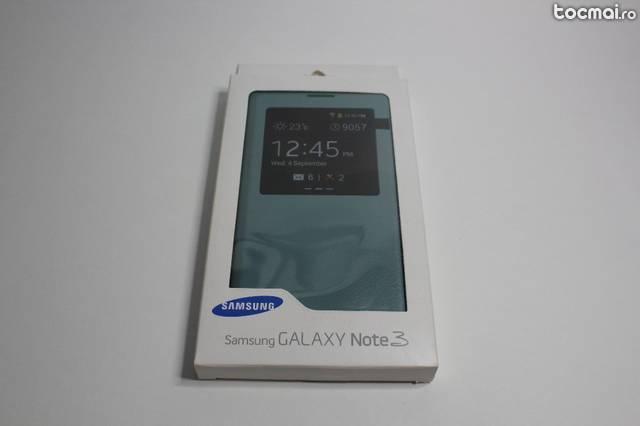 Samsung S- View Cover pentru Galaxy Note 3, Albastru deschis