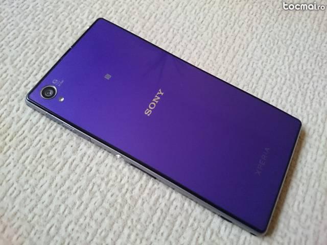 Sony xperia z 1 black purple impecabil