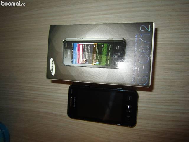 Telefon mobil Samsung C6712 Dual Sim, Black