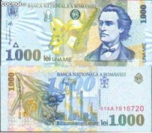 Bancnota necirculata 1000 din 1998