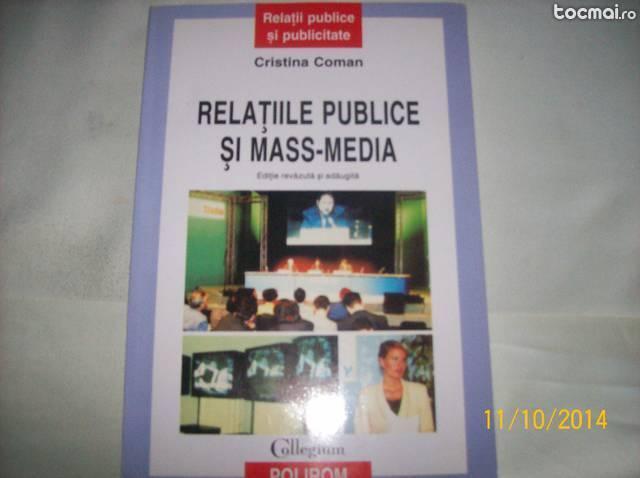 Cartea- Relatiile publice si mass- media