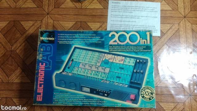 Electronic Lab 200 in 1 - joc electronic educativ