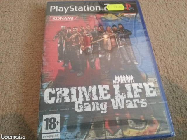 Joc Crime Life Gang Wars joc sigilat ps2 playstation 2 PS 2