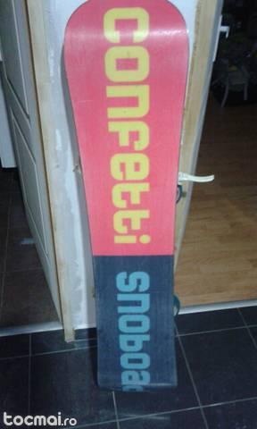 Placa snowboard Confetti