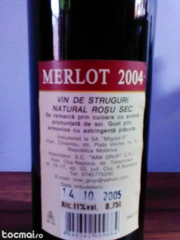 Vin Merlot an 1995