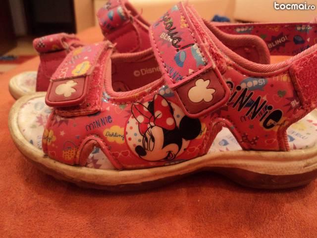 sandale fetite disney minnie mouse