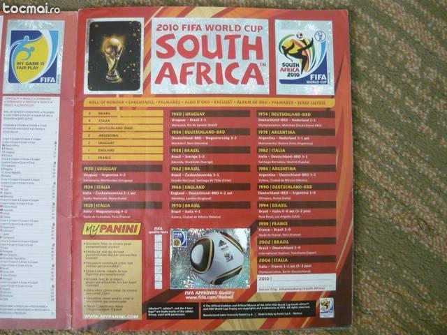 Album Panini World Cup 2010 100% complet