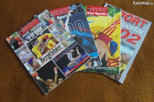 colectie 4 almanahuri sportive 1999- 2002