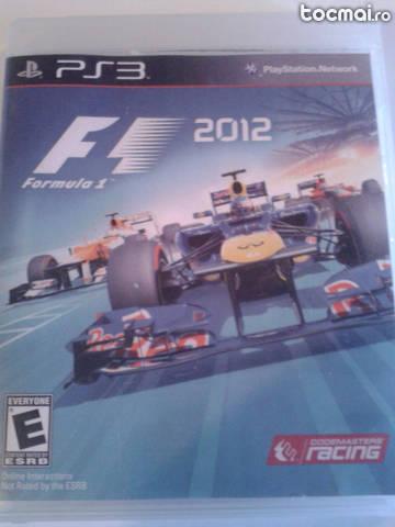 joc ps3, playstation 3, F1 2012, formula 1, masini, raliu