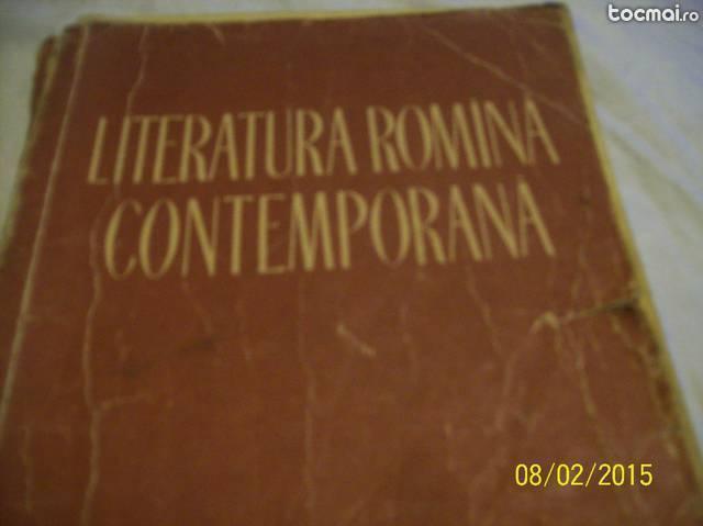 literatura romina contemporana[1920- 1944] - 1960
