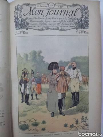 Mon jurnal, 1897, povestiri copii in limba franceza