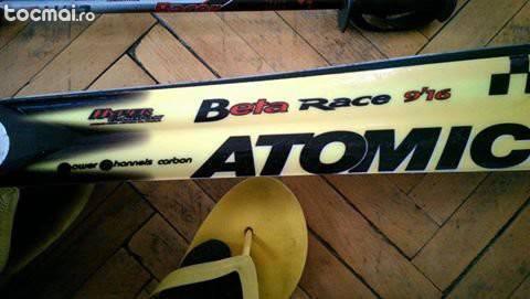 Schiuri atomic beta race 9, 16 race carve sl 156 cm