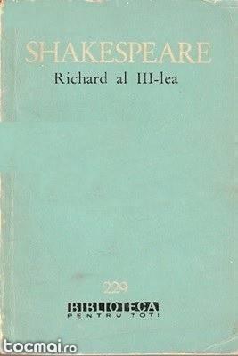 Shakespeare - Richard Al III- Lea