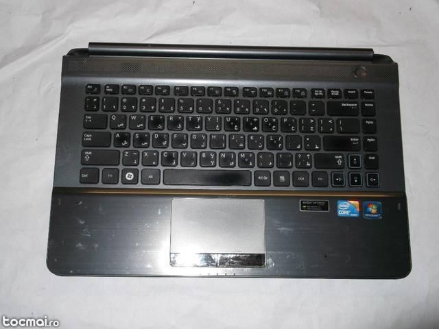 Bottom case+palmrest+tastatura defecta laptop Samsung Rc 410