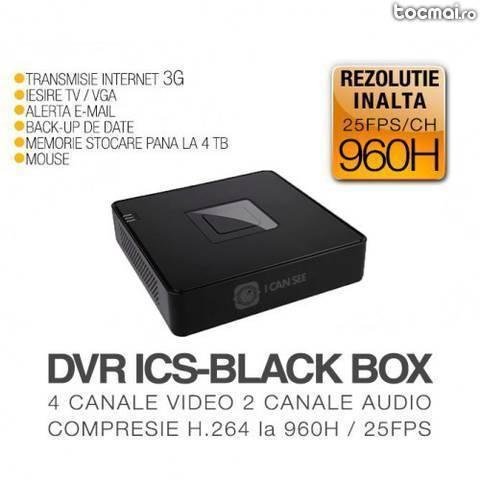 Dvr ics- black box , 4 canale video 960h, cu garantie