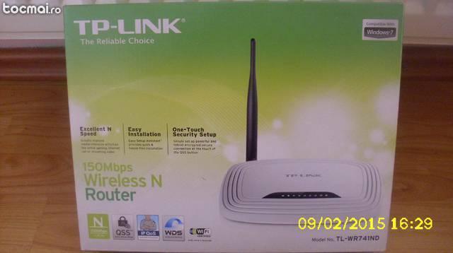 Router wireless n tp- link tl- wr741nd
